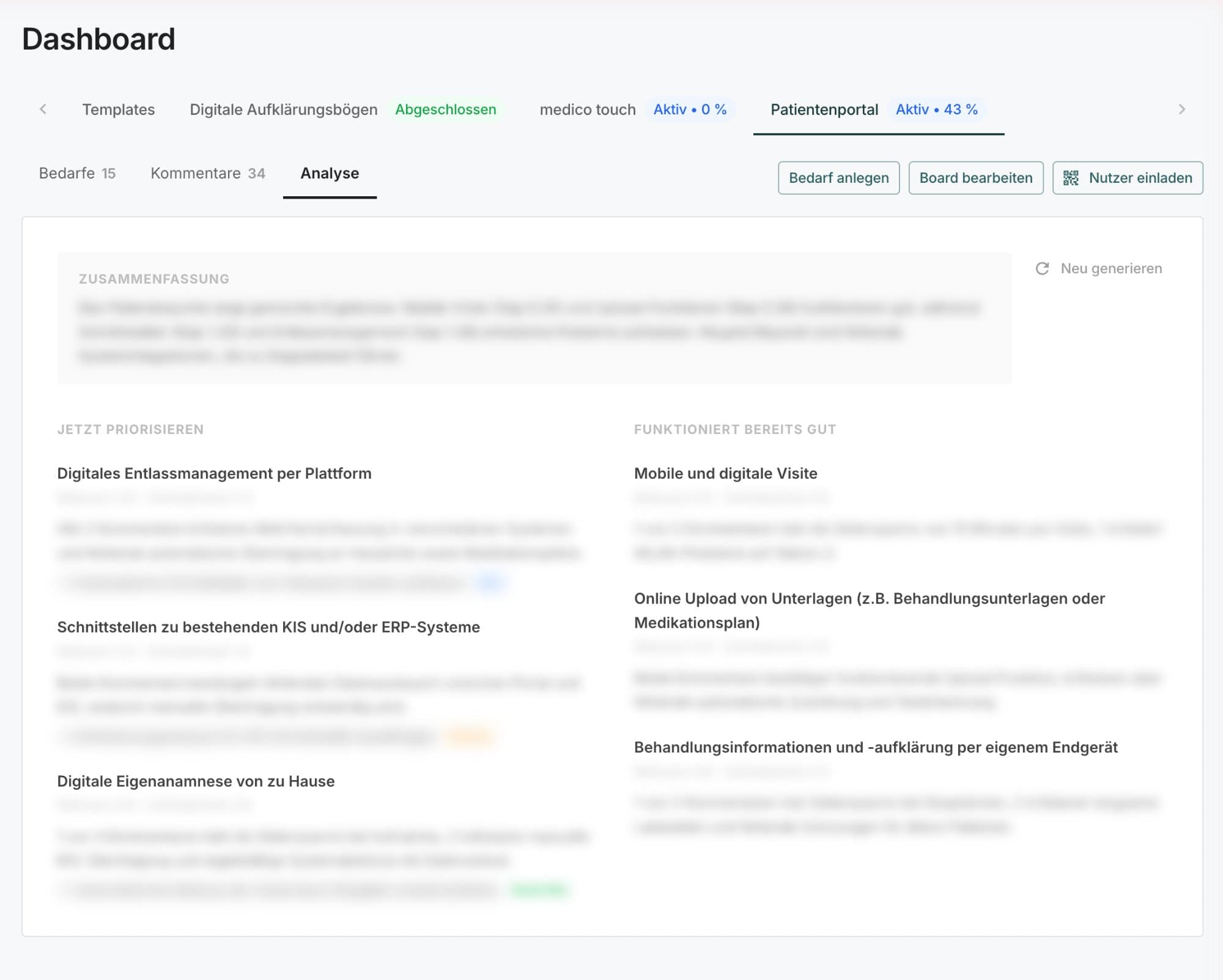 Klare Entscheidungsgrundlage — statt Bauchgefühl